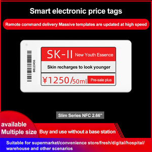 ป้ายกำกับอิเล็กทรอนิกส์2.6ป้ายราคา E-23ดิจิตอลระบบการส่งเสริมการขายพร้อม ABS และแม่เหล็กสำหรับซูเปอร์มาร์เก็ตและร้านค้า - Product Image 4