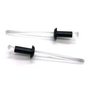 Chất lượng cao màu đen rõ ràng Nylon nhựa mù đinh tán Nut m2.4 M3 M3.2 M4 mở End Pop đinh tán - Product Image 1