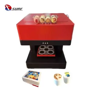 Multicolor Food Grade Edible Coffee Printer small macaron Printer Printer Cake Printing Machine