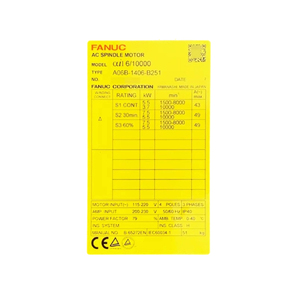 บริการบำรุงรักษาและซ่อมแซมอุปกรณ์เสริม A06B-1406-B251 - Product Image 1