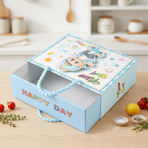 Caixa de Presente de Celebração de 100 Dias, Lembrança de Aniversário de 10 Anos, Caixa de Papel para Jardim de Infância, Material de Papelaria, Brinquedo de Flor, Caixa de Embalagem de Futebol Infantil - Product Image 6