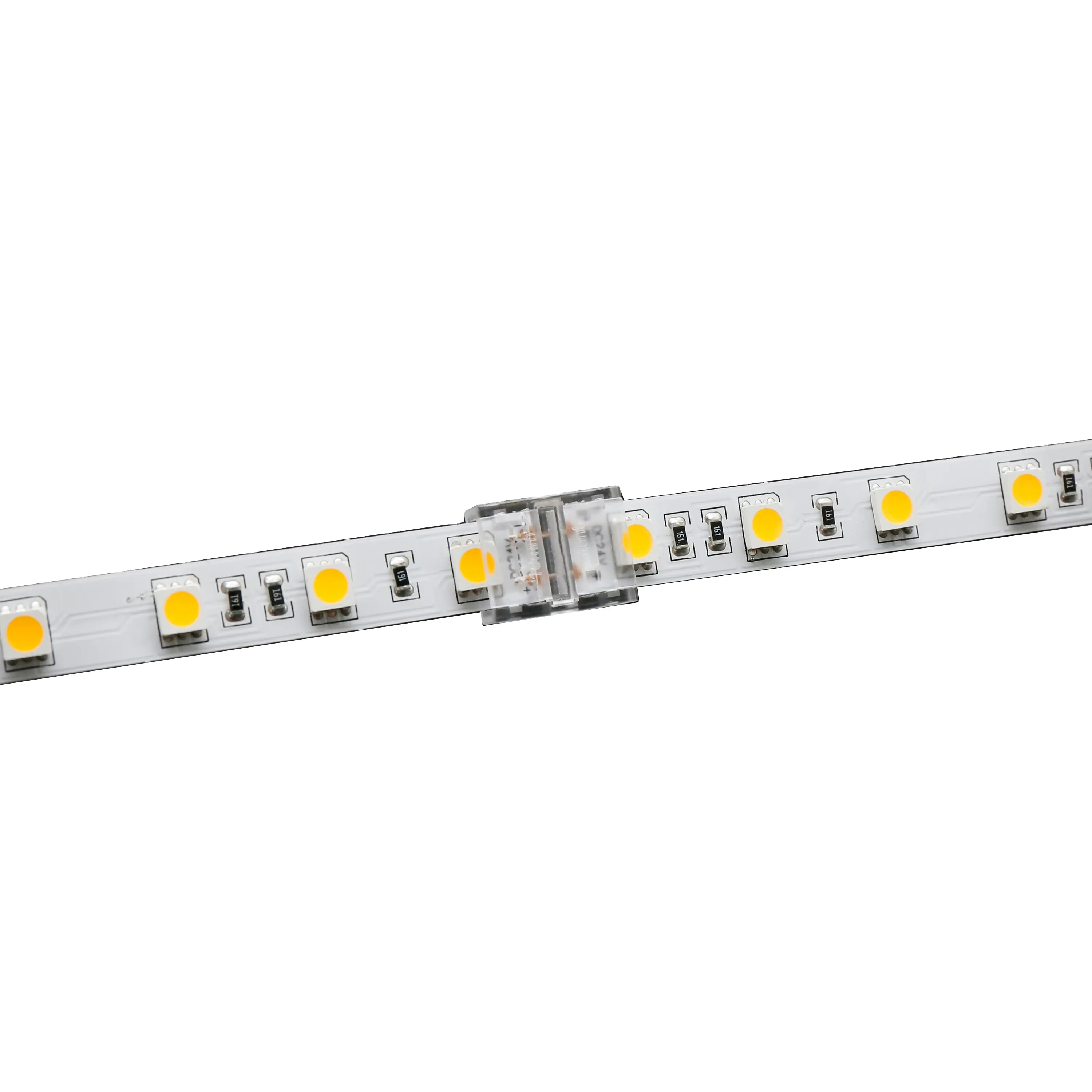 2 Pin 10mm PCB width 5050/2835 LED Strips Connector Solderless Strip to Strip
