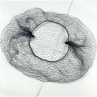 Filets à cheveux en nylon invisibles, doux et élastiques, pour perruques, 100 pièces, commande d'échantillon, 20-40 pouces, couleur noire