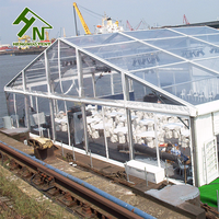 Tente en aluminium extérieure transparente de chapiteau de noce pour 300-500 personnes