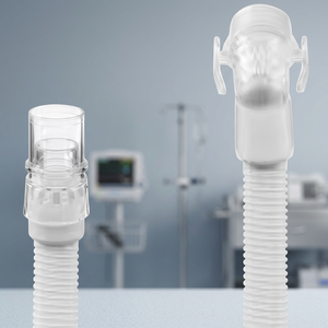 Conjunto de Tubo para Mascarilla Nasal Wisp Healthcare Supply con Codo y Conector Giratorio, Desechable y Reutilizable - Product Image 3