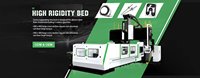 Centre d'usinage CNC à portique GMF4028R avec broche carrée, machine de découpe de métal à haute rigidité