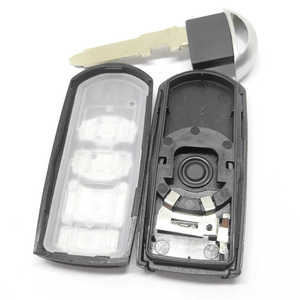 Thông Minh Từ Xa Vỏ Chìa Khóa 2 3 <span class=keywords><strong>4</strong></span> Nút Phù Hợp Cho-Mazda X-5 Hội Nghị Thượng Đỉnh M3 M6 Axela Atenza Với Khẩn Cấp Lưỡi Chìa Khóa - Product Image 2