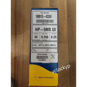 Nouvelle colonne de chromatographie en phase gazeuse Agilent 19091S-433 HP-5MS - Product Image 1