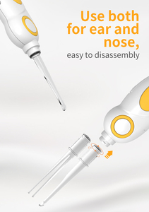 Limpiador de oídos seguro para bebés, herramienta para quitar cuñas de cera de los oídos, con iluminación LED Flash - Product Image 5