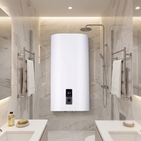 Chauffe-eau électrique vertical 30L, réservoir émaillé mural, contrôle électronique de la température pour hôtels et maisons