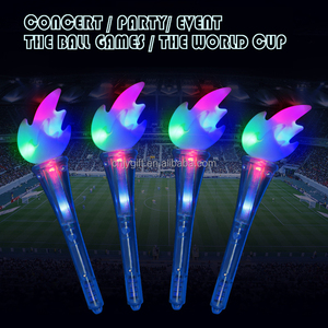 Dẫn Phát Sáng Ngọn đuốc Prop ánh sáng lên ngọn đuốc đồ chơi Glow Gậy ngọn lửa cầm tay đèn pin chiếu sáng gậy - Product Image 6