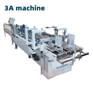 3ACQ^580E Box Folding Gluing Machine Cardboard Box Folding Machine Cardboard <b>Folder</b> Gluer Machine Ffolder Gluer - Product Image 4