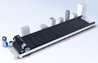 Máquina de corte por láser de fibra de alta potencia para riel de tierra de pórtico de 30000W con cabezal oscilante para industrias de fabricación de estructuras de acero