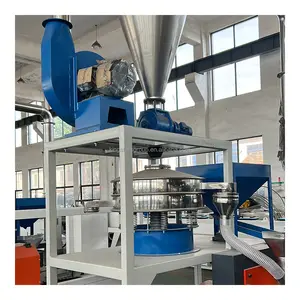 PVC/PET/EVA plastic particle pulverizer Recycling waste plastic disk type high speed grinder manufacturers