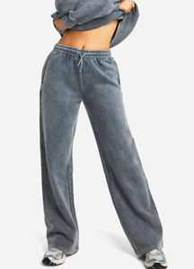 Abbigliamento Athleisure Personalizzato <span class=keywords><strong>per</strong></span> Donne, <span class=keywords><strong>Tuta</strong></span> in Spugna Francese 100% Cotone con Lavaggio Vintage, Completi e Blazer <span class=keywords><strong>da</strong></span> <span class=keywords><strong>Donna</strong></span> (Modello Precedente) - Product Image 3
