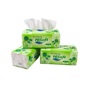 Factory price wholesale virgin wood pulp napkins facial tissue paper