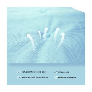 أصدقاء بيبي التبريد الصيفي بسعر الجملة الأكثر مبيعًا حرير ثلج ذاتي التبريد بنمط صلب من ألياف النايلون - Product Image 6