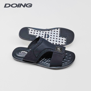 Sandales arabes pour hommes en gros, logo personnalisé, pantoufles plates en <span class=keywords><strong>cuir</strong></span> PU, confortables et élégantes pour l'hiver, du fabricant de Dubaï - Product Image 6