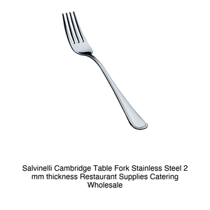 Tenedor de Cena Salvinelli Cambridge, Acero Inoxidable 18/10, 2 mm de Grosor - Product Image 2