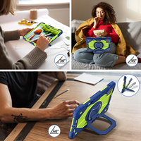 Étui robuste pour enfants pour Xiaomi Pad 7 7 Pro 2024 avec support pivotant à 360°, bandoulière, porte-stylo OEM ODM