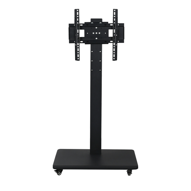 Adjustable Mobile TV Cart Floor Stand for 32-65 Inch LCD/LED Displays, Rotation& Height Adjustable, Office & Home Use