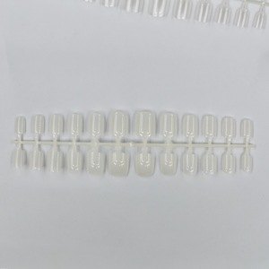 Lot de 24 faux ongles à presser, couleur unie, personnalisables, en ABS, application complète pour les doigts - Product Image 6