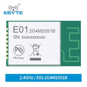 Ebyte E01-2G4M20S1B 20dBm Multi-channel PA LNA SMD wireless module with built-in PCB antenna 2.4GHz SPI wireless RF module - Product Image 3