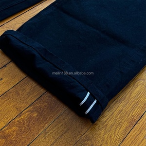 Jean Baggy Personnalisé en Tissu Selvedge 100% Denim Lourd Délavé Coupe Large – Pantalon Décontracté Streetwear Selvedge Baggy Vierge - Product Image 6