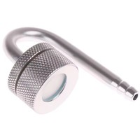 Mini Difusor de CO2 para Acuario, Tanque Nano para Camarones, Tapa Desmontable, Elemento Cerámico, Aleación de Aluminio Resistente a la Oxidación