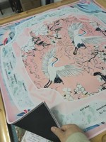 Tapis de Mahjong Américain de Luxe OhmyMahjong avec Tuiles Personnalisées, Imperméable, pour 4 Joueurs, Pieds Pliants, Écologique, Portable, Divertissement
