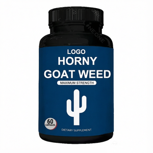 Cápsulas de Hierba de Cabra en Celo Coreal, 60 Unidades, Máxima Potencia, Suplemento Dietético para Hombres, Extracto Herbal Natural - Product Image 1