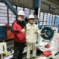 Machine de soudage circulaire robuste KEPUNI 400 avec mandrin électrique et support de 3 m