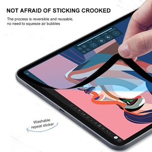 ฟิล์มกันรอยหน้าจอแบบกระดาษ สำหรับ iPad Pro 12.9 <span class=keywords><strong>11</strong></span> 10.5 10.2 Air 9.7  แบบด้าน PET ป้องกันการสอดแนม เหมาะสำหรับเขียนและวาดภาพ - Product Image 5