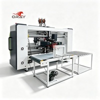 Oray 1200D Semiautomática, 500 Clavos/Min, Alta Velocidad, Cosedora de Cartón de Dos Piezas para Cartón Corrugado, Solución Instantánea para Atascos de Papel en Emergencias