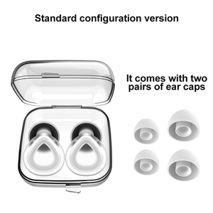 EP033MAX Uyku Silikon Kulak Tıkaçları CE Sertifikalı Yeniden Kullanılabilir Kulak Tıkaçları Yumuşak Uyku Horlama Gürültü Önleyici Güvenlik - Product Image 5