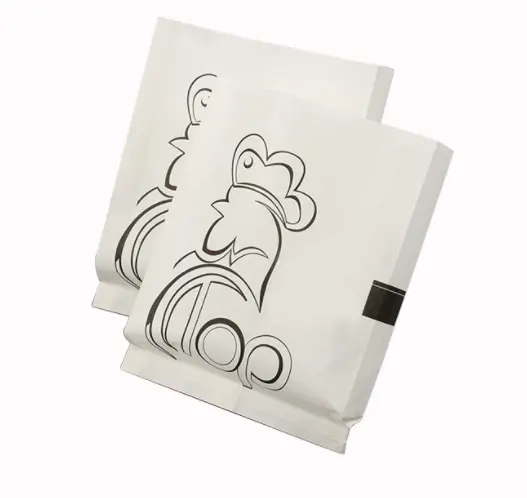 חום קראפט נייר אריזת שקיות מזון אריזה קטן מתנת אריזה קראפט נייר תיק עם לוגו מותאם אישית