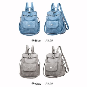 <b>PINK</b> Girl Backpack Purse for Women Fashion Leather Designer Travel Large Ladies Shoulder Bags - Product Image 4