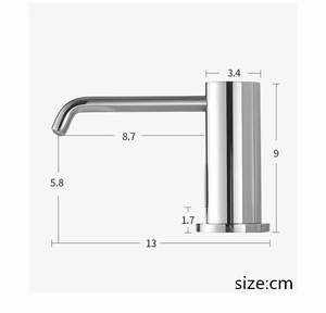 Modern yükseltme pirinç otomatik el sabun dağıtıcısı sıvı sabun lüks banyo mutfak köpüren için sabunluklar otomatik - Product Image 5
