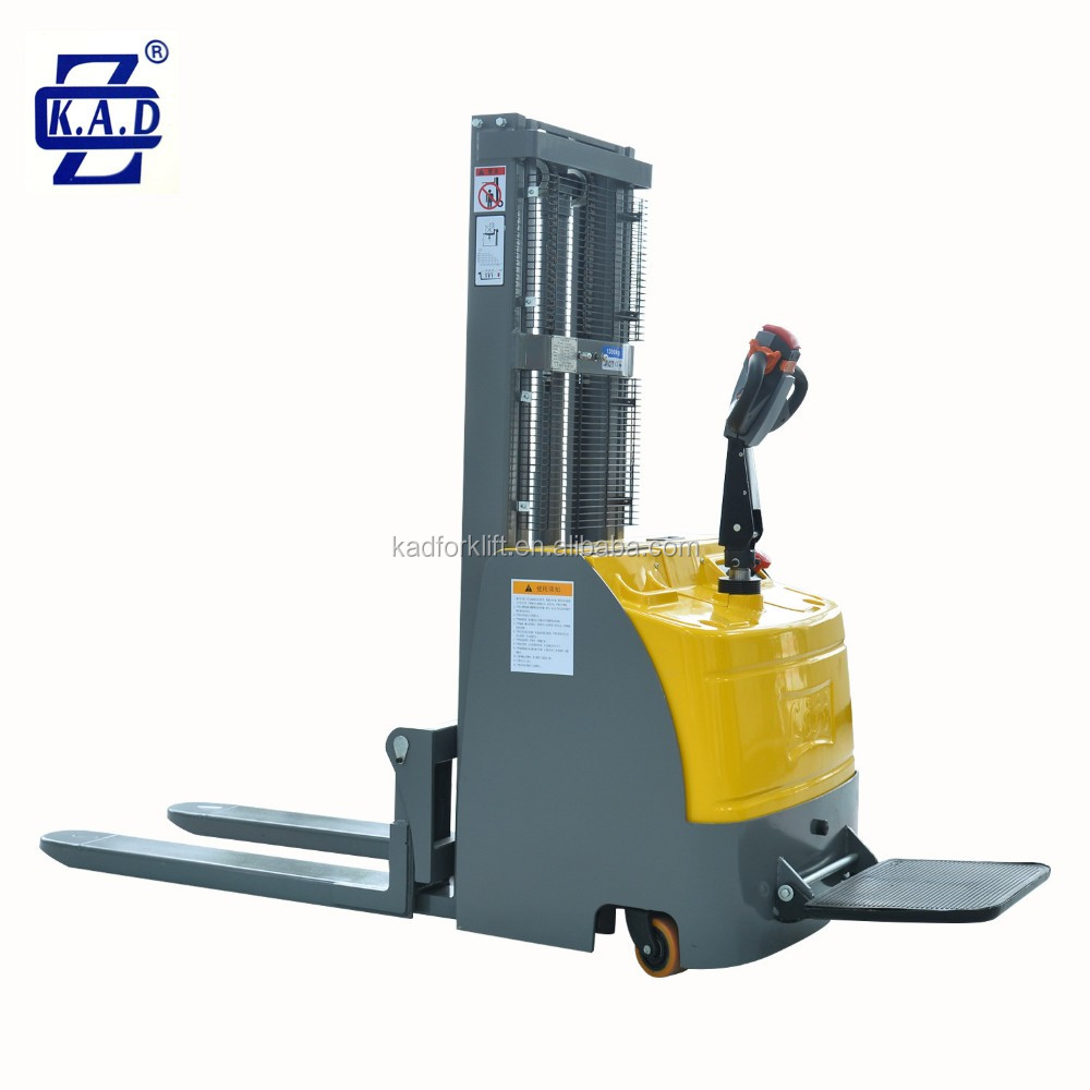 Debout conduite type 2t 3m gerbeur électrique complet avec verticale moteur d'entraînement