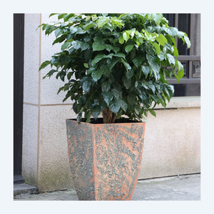 Thiết Kế Mới Bán Buôn Địa Trung Hải Nhựa Chậu <span class=keywords><strong>Hoa</strong></span> Cây Vuông <span class=keywords><strong>Ao</strong></span> Dài Và Lớn Bình Cho Sàn Nhà Vườn Trong Nhà Ngoài Trời - Product Image 1