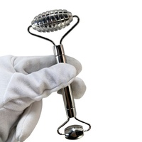 Outils faciaux Gua Sha en acier inoxydable d'usine Logo personnalisé Massage par grattage Guasha en métal pour le corps relaxant Guasha et rouleau