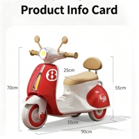 Grosir Mobil Listrik Anak 6V Isi Ulang dengan Remote Control Orang Tua, Sepeda Motor Listrik untuk Tricycle Anak