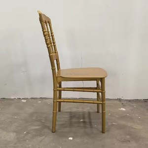 Chaise <span class=keywords><strong>Napoleon</strong></span> en plastique de l'<span class=keywords><strong>or</strong></span> brillant pp de cadre entier de Offres Spéciales dans le <span class=keywords><strong>prix</strong></span> le moins cher - Product Image 3