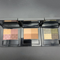 Palette d'ombres à paupières à logo personnalisé, mélange à haute teneur en pigments, poudre pressée mate et imperméable pour un maquillage de beauté personnalisé