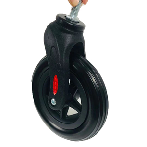 Roda Frontal Sólida de Plástico PU de 8 Polegadas para Cadeira de Rodas Elétrica - Product Image 3