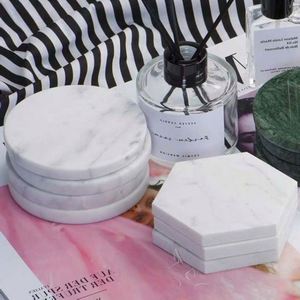Multiple Designs Custom <b>Marble</b> <b>Coasters</b> - Absorbent Drink & Coffee Cup Mats for Home/Office - Product Image 6