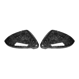 Cubierta de espejo lateral de repuesto de fibra de carbono forjado <span class=keywords><strong>Golf</strong></span> Mk7 para VW <span class=keywords><strong>Golf</strong></span> 2014-2016 <span class=keywords><strong>Golf</strong></span> 7 Lamando/TouranL/ 2016 Sportsvan - Product Image 2