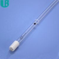 Lampe stérilisatrice UV Gphva1554t6l T6 320W Tube en verre de quartz Purification de l'eau Lampe UVC à amalgame Lampara Germicida