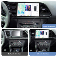 Systèmes multimédias automobiles Android DUDU pour Seat Leon 2012-2018 avec écran, navigation, musique, CarPlay et Android Auto