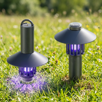 Lampe anti-insectes portable 3-en-1 pour la randonnée, le camping et les voyages – Nouveau modèle avec service d'expédition rapide – Lampe torche anti-moustiques en ABS pour le camping